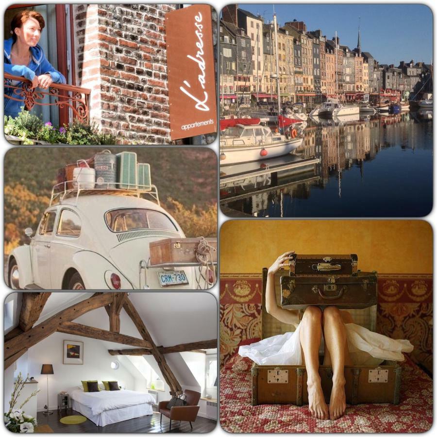 L'Adresse Honfleur Apartment Exterior foto