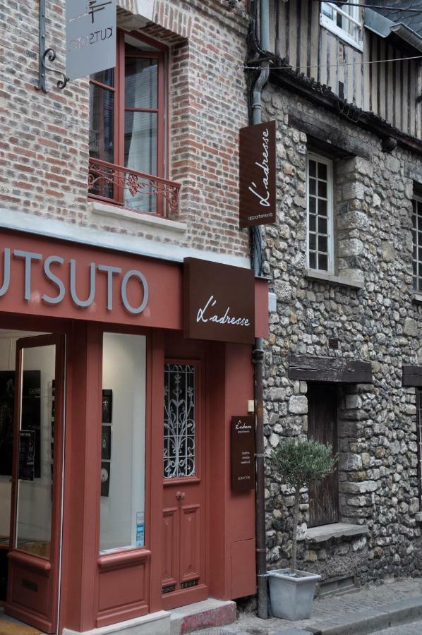 L'Adresse Honfleur Apartment Exterior foto