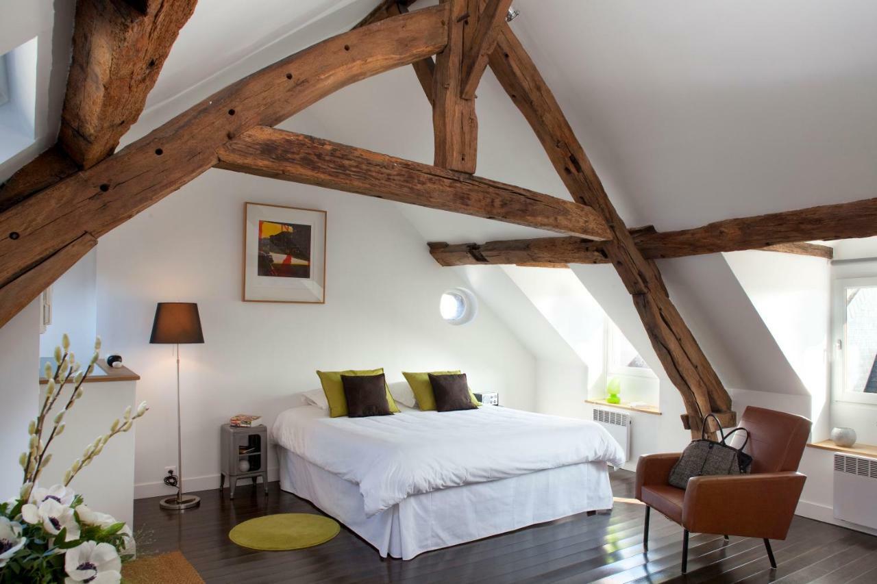 L'Adresse Honfleur Apartment Cameră foto