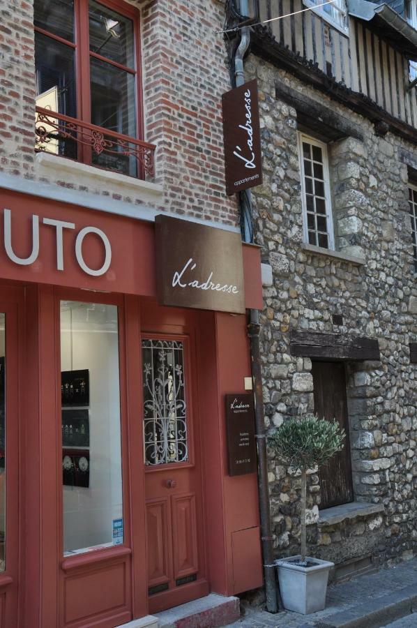 L'Adresse Honfleur Apartment Exterior foto